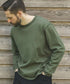 MR.OLIVE / HEAVY-DUTY COTTON / FLAT SEAMER CREW NECK SHIRT / ミスターオリーブ ヘビーデューティーコットン フラットシーマー クルーネックシャツ